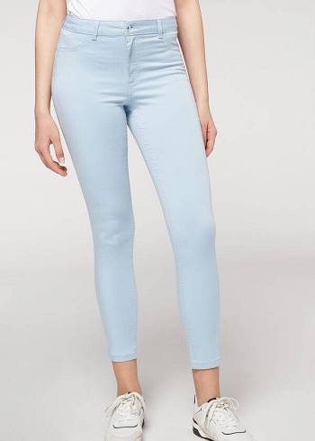 Beige Calzedonia Eco Light Push Up Denim Women's Jeans | USA2585QZ