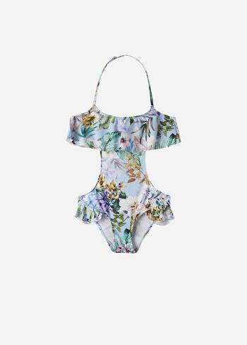 Blue Calzedonia One Piece Atene Kids' Swimsuits | USA3043XF