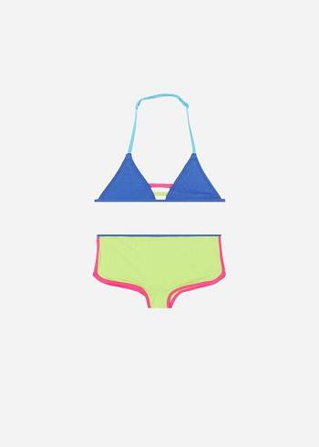 Blue Calzedonia Two Piece Tokyo Eco Kids' Swimsuits | USA3067HK