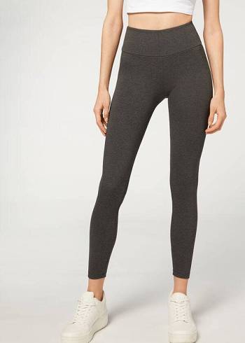 Grey Calzedonia Total Shaper Women's Leggings | USA2702IS