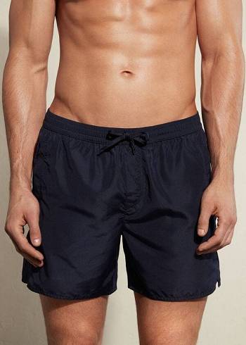 Navy Calzedonia Formentera Men's Swim Trunks | USA2924NB