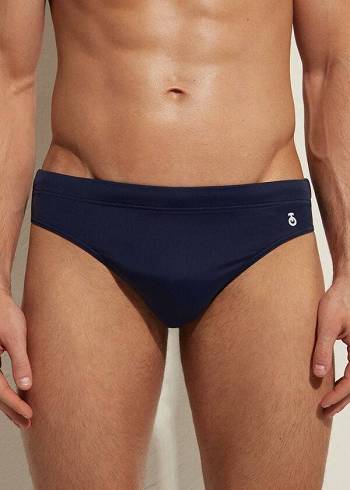 Navy Calzedonia Rio Men's Swim Trunks | USA2950JJ