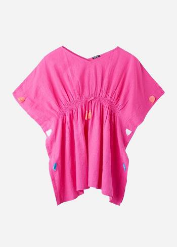 Pink Calzedonia Kaftan with Tassels Kids' Swimsuits | USA3084NB