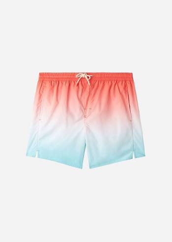 Red Calzedonia Formentera Sport Men's Swim Trunks | USA2945CE