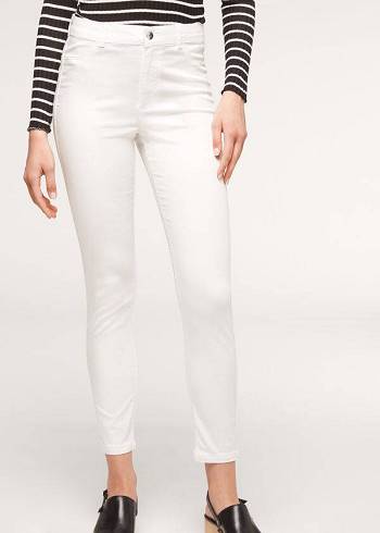 White Calzedonia Eco Light Push Up Denim Women's Jeans | USA2581TV