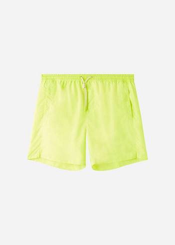 Yellow Calzedonia Formentera Eco Men's Swim Trunks | USA2941MA