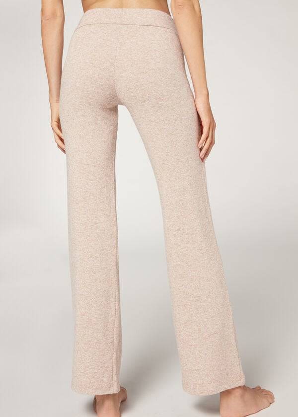 Beige Calzedonia Cashmere Straight Women's Leggings | USA2627SO