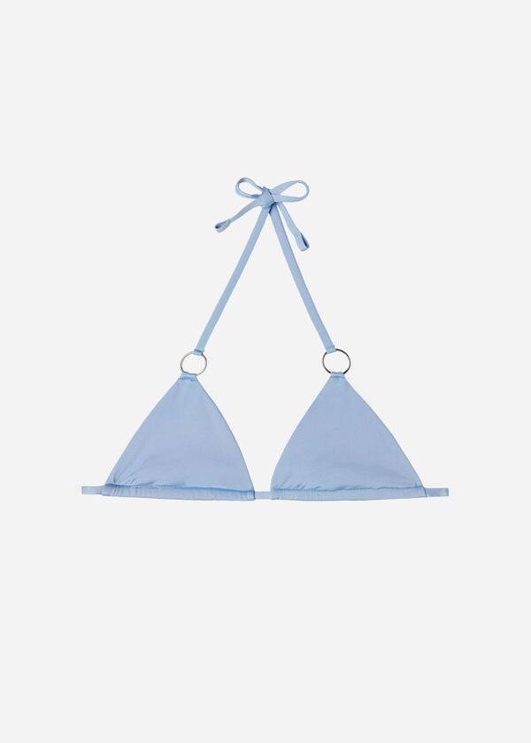 Blue Calzedonia Triangle String Abu Dhabi Women's Bikini Tops | USA2023BC