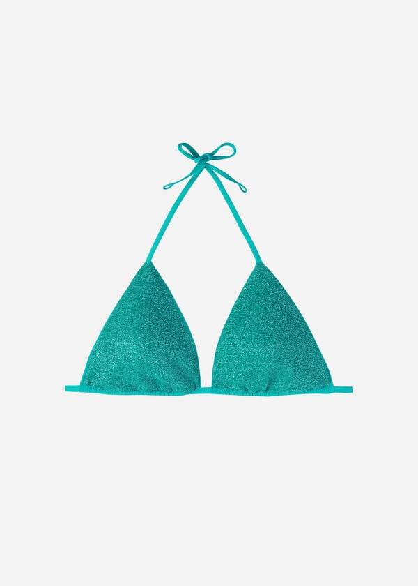 Blue Calzedonia Triangle String Las Vegas Women's Bikini Tops | USA2049BC