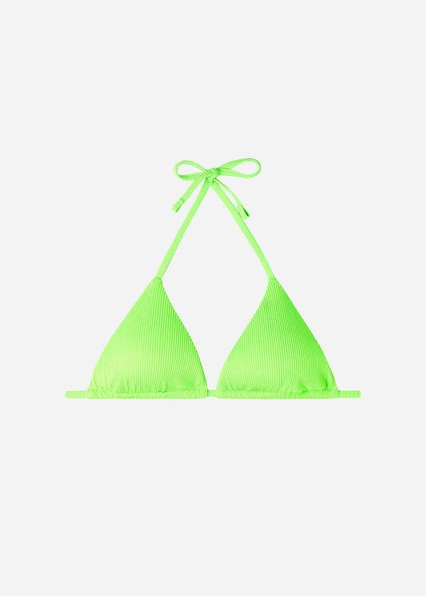 Green Calzedonia Triangle Slide String New York Women's Bikini Tops | USA2022VD