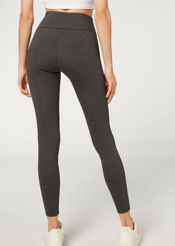 Grey Calzedonia Total Shaper Women's Leggings | USA2702IS