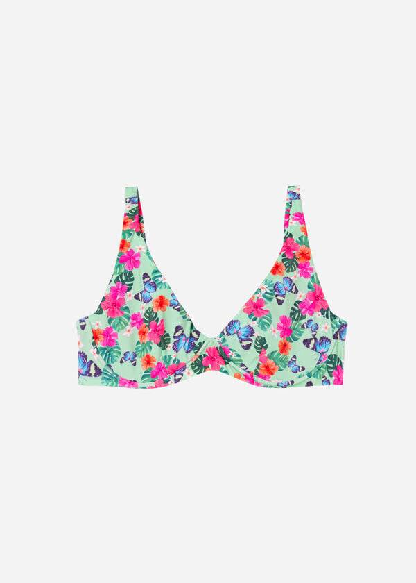 Multicolor Calzedonia Balconette Malibu Women's Bikini Tops | USA1679KI