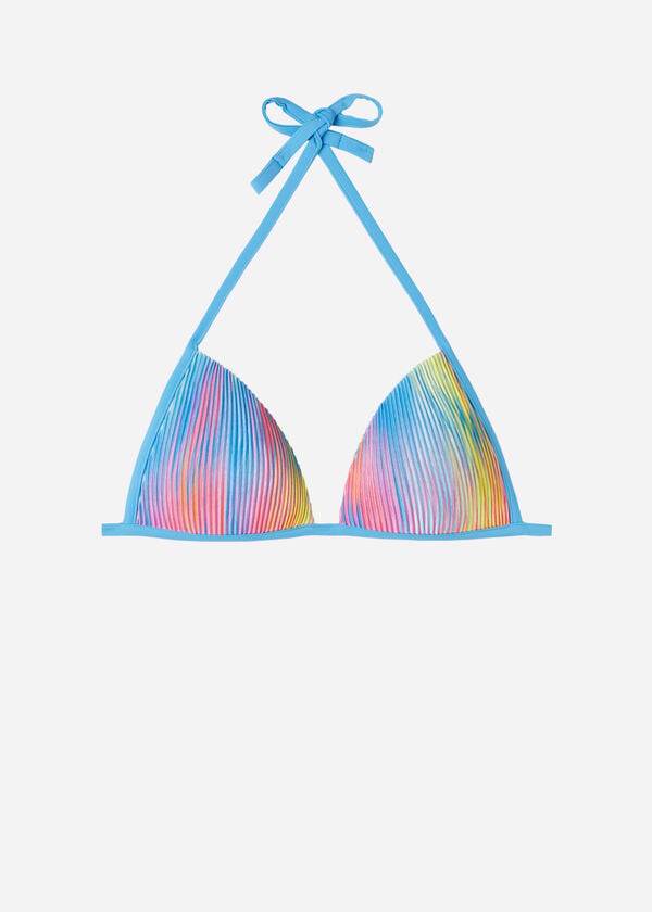 Multicolor Calzedonia Graduated Padded Triangle Maiorca Women's Bikini Tops | USA1742EX