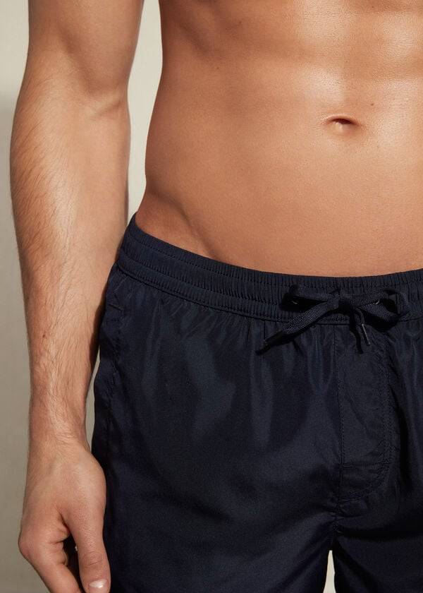 Navy Calzedonia Formentera Men's Swim Trunks | USA2924NB