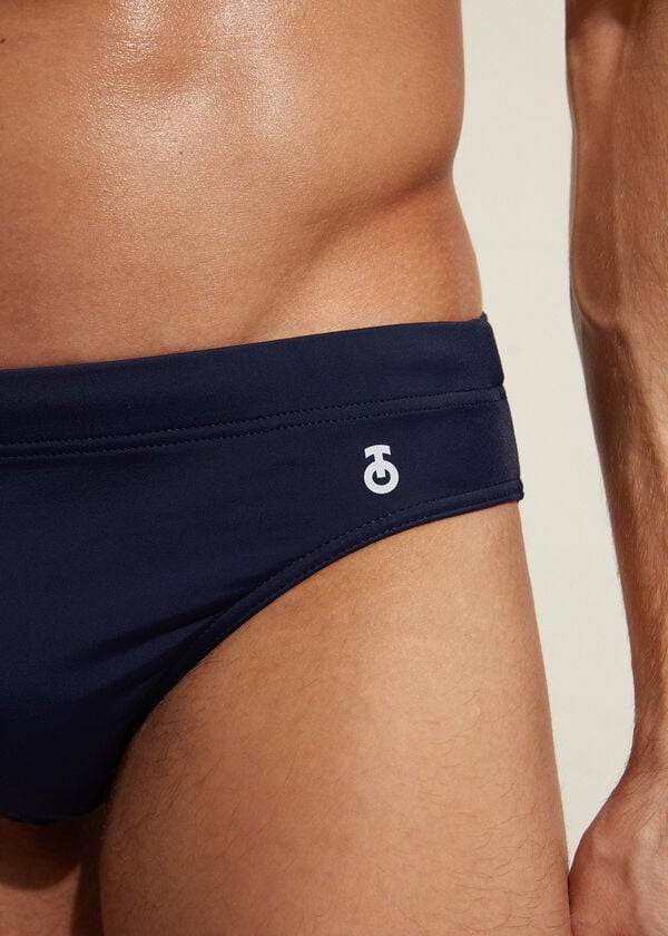 Navy Calzedonia Rio Men's Swim Trunks | USA2950JJ