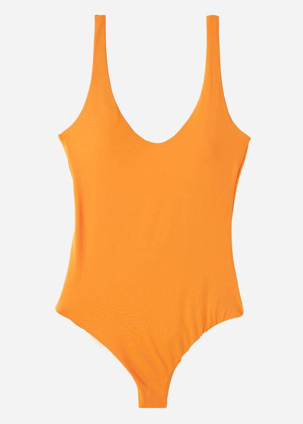 Calzedonia Swimsuits Official Website - Orange One Piece Indonesia Eco ...