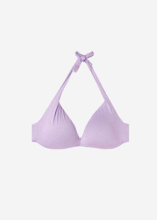 Purple Calzedonia Padded Triangle Indonesia Eco strass Women's Bikini Tops | USA1929IS