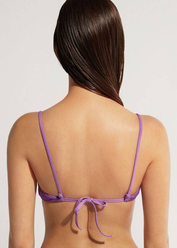 Purple Calzedonia Tank-style Las Vegas Women's Bikini Tops | USA2011SO