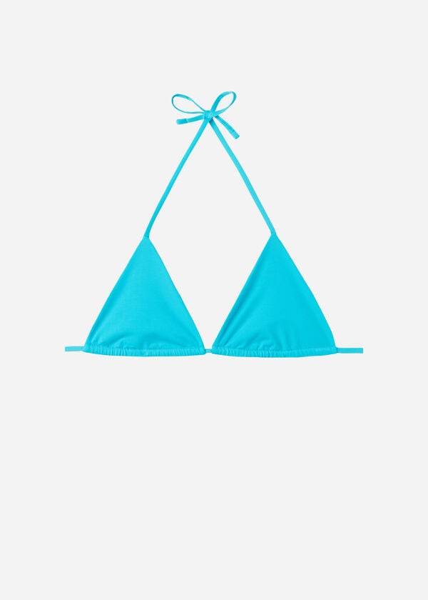 Turquoise Calzedonia Triangle String Indonesia Eco rosa Women's Bikini Tops | USA2045ZG