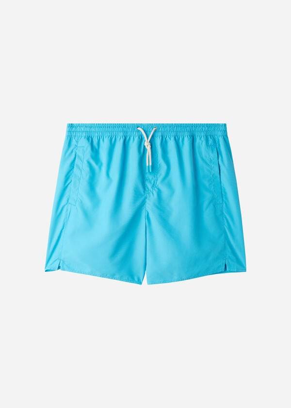 Turquoise Green Calzedonia Formentera Eco Men\'s Swim Trunks | USA2942NB