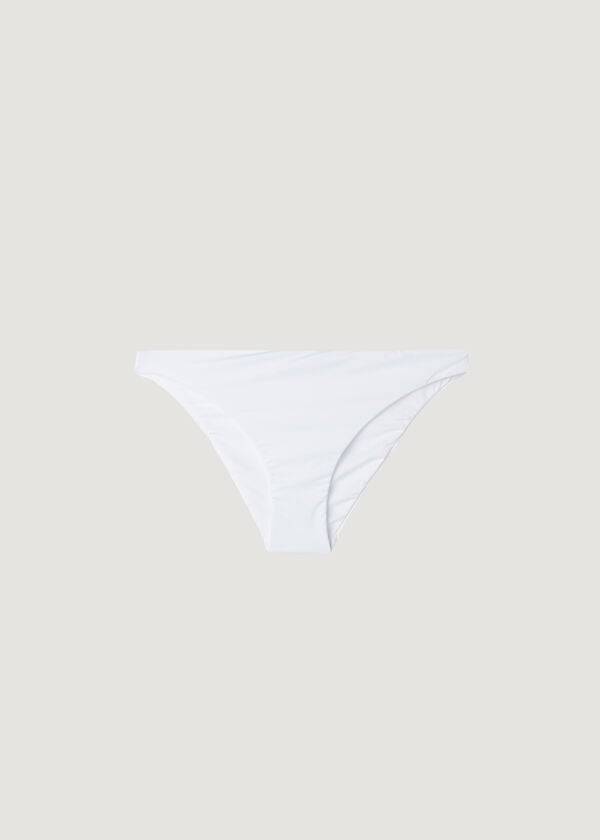 White Calzedonia Indonesia Eco Low rise Women's Bikini Bottoms | USA1472LH